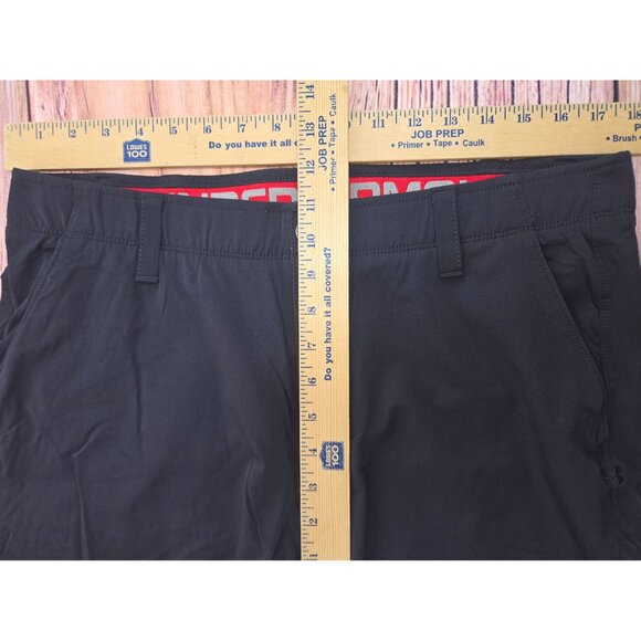 Under Armour Mens Black Athletic Golf Pants Size 36x27 Inseam 27" - Picture 5 of 6